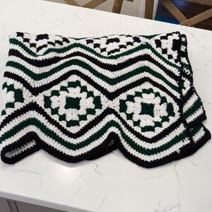 Philadelphia Eagles handmade crochet afghan